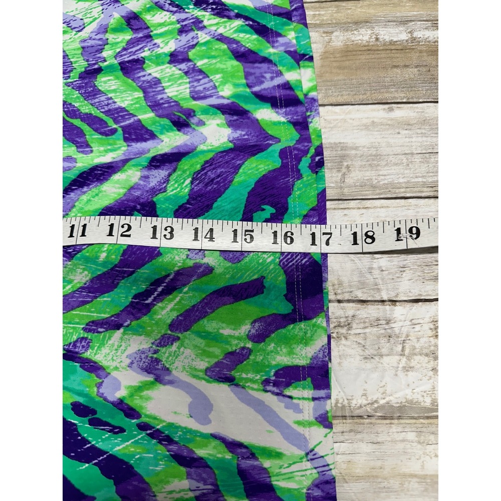 IBKUL Summer Safari Lav Jade IceFil Straight Skort UPF 50+ Purple Green XL NEW - Picture 8 of 8